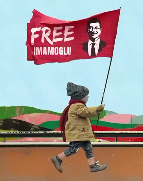 Ekrem İmamoğlus Video teilte sich mit dem Song Kufi: "Sie sind Spazierpalast."