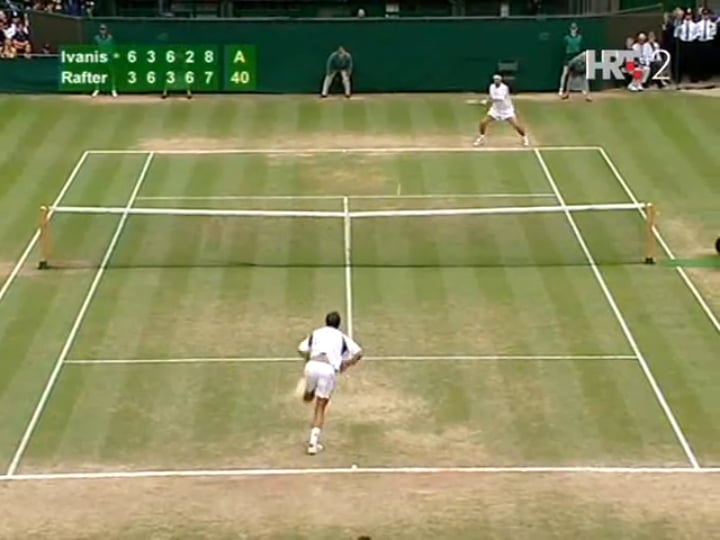 9. Juli 2001 - Goran Ivanisevic gewann Wimbledon.