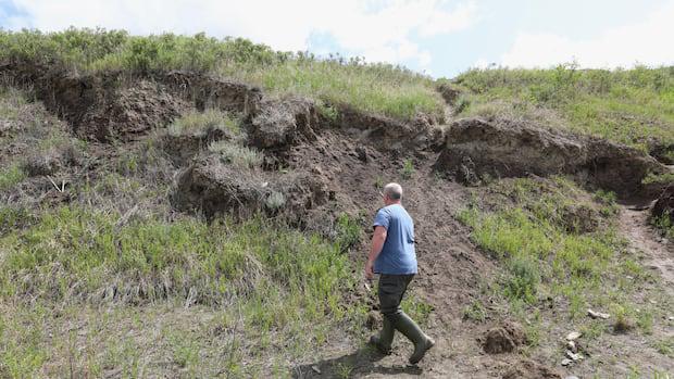 Die archäologische Stätte der Antike Saskatchewan fällt dem illegalen Abertieren zum Opfer