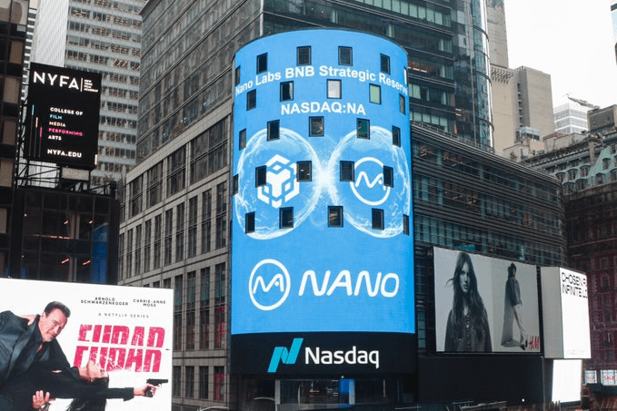 Nano Labs initiiert 1 Milliarde US -Dollar BNB Treasury -Strategie mit Kauf von 50 Millionen US -Dollar