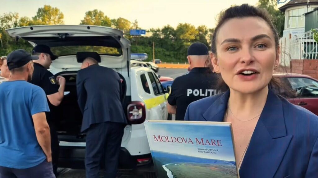 Das Buch von Victoriei Furtuna über "Moldawiens Mare", beschlagnahmt von der Polizei vor dem Start. Was die Behörden sagen