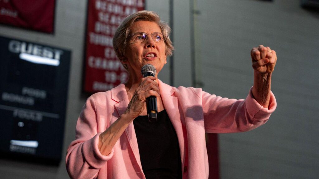 Elizabeth Warren sagt, Trump verwandelt das Weiße Haus in eine „Krypto -Cash -Maschine“,