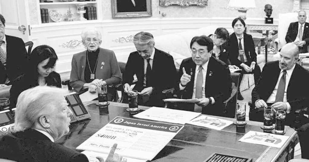 Trump: „Japan erklärt sich damit einverstanden, Milliarden von Dollar militärischer Ausrüstung zu kaufen“; „Ich werde nur Tarife senken, wenn sie den Markt öffnen“ Trump: "Japan erklärt sich damit einverstanden, Milliarden von Dollar militärischer Ausrüstung zu kaufen"; "Ich werde nur Tarife senken, wenn sie den Markt öffnen"