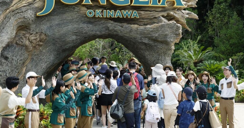 Der Okinawa -Themenpark beginnt mit höheren Eintrittsgebühren für Gäste in Übersee