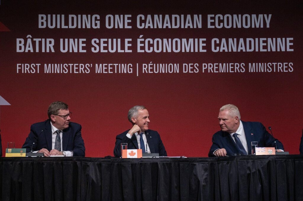 Handelspopie, da Kanadas Premiere ein dreitägiges Treffen in Ontario abhalten sollen