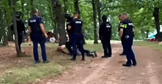 Männer, die einen Polizisten in Mehadia angegriffen haben, wurden festgenommen und sollen dem Gericht vorgelegt werden - Video