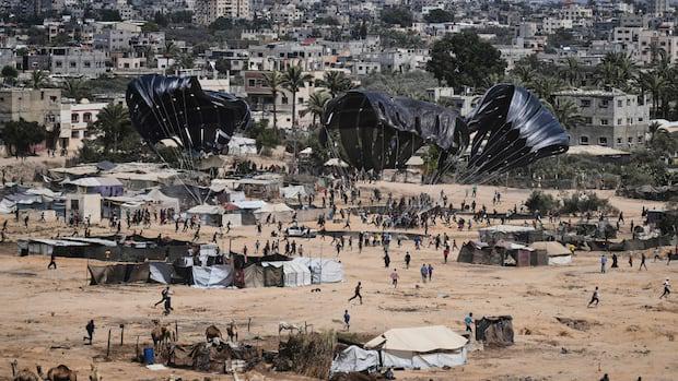 Kanadische Hilfe Teil des Gazastreifens nach Einschränkungen der Israel locker