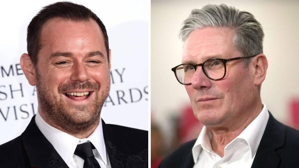 Danny Dyer fordert die Arbeiterklasse auf, verantwortlich zu machen, während er Keir Starrer als "Nichtentität" verkleinert, um zu veranstalten.