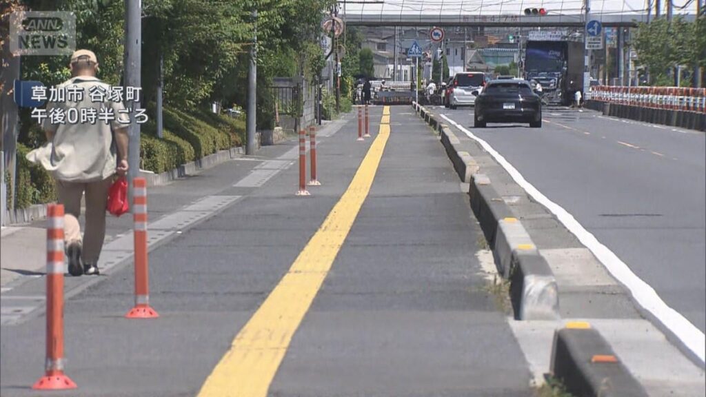 In der Präfektur Saitama wurden sechs Personen aus dem Fahrrad in der Präfektur Saitama geschnappt: Zwei Männer auf einem Motorrad, das sich mit dem Fahrrad -Frontkörbe abzielt In der Präfektur Saitama wurden sechs Personen aus dem Fahrrad in der Präfektur Saitama geschnappt: Zwei Männer auf einem Motorrad, das sich mit dem Fahrrad -Frontkörbe abzielt