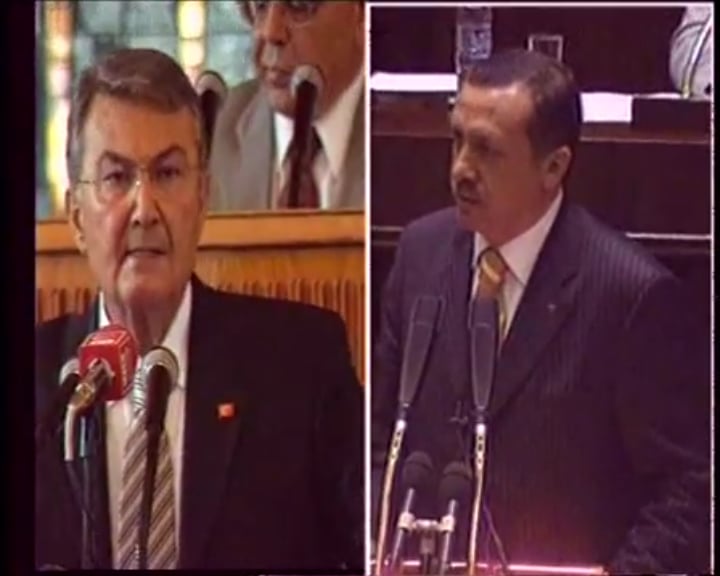 Erdogans Reaktion auf die Frage von würden Sie nach dem Sack türkischer Soldaten im Nordirak im Jahr 2003 einen Hinweis geben