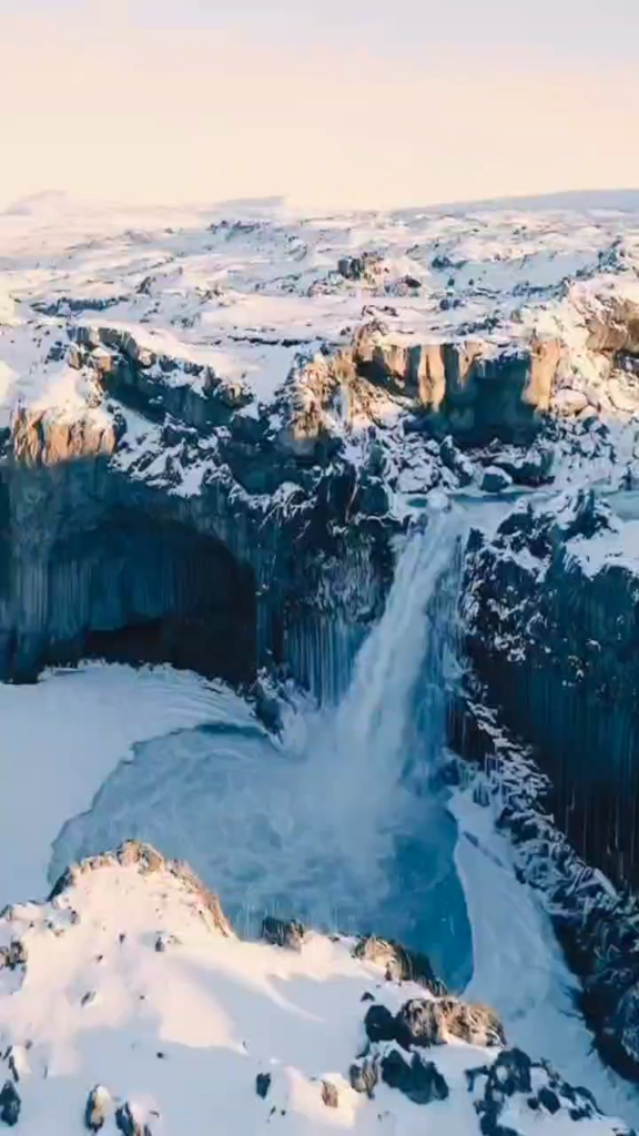 Aldeyjarfoss Wasserfall, Island