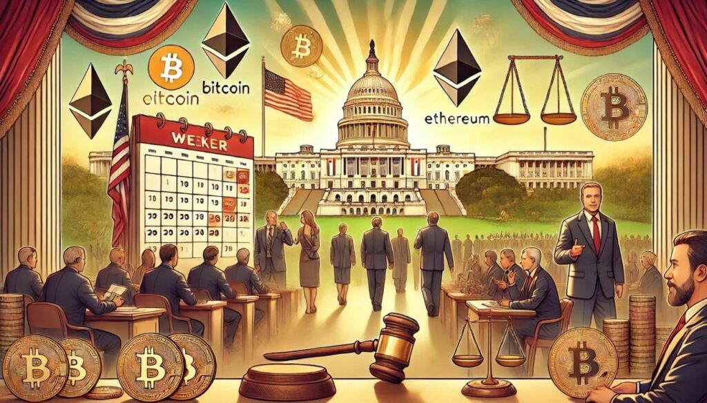 House übergeht während der ‚Crypto Week‘ große Rechnungen, aber erhebliche Änderungen können Zeit in Anspruch nehmen House übergeht während der 'Crypto Week' große Rechnungen, aber erhebliche Änderungen können Zeit in Anspruch nehmen