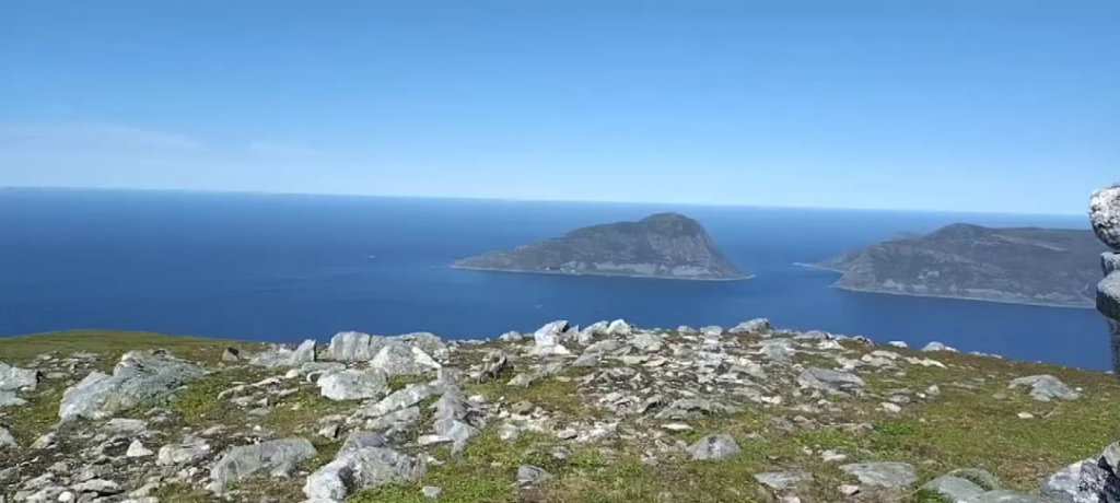Blick auf Hidsegga, Norwegen