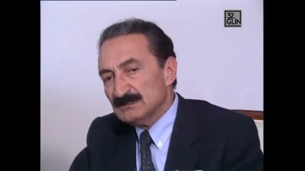 Die Rede von Brülent Ecevit vor Jahren, als er diskutierte, ob sie an der Kommission teilnehmen sollen oder nicht