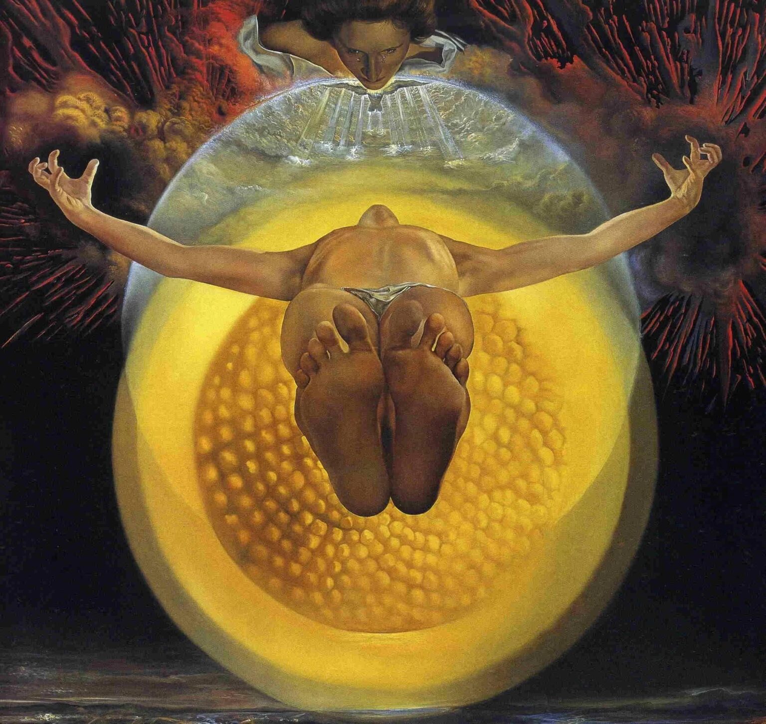 Der Aufstieg Christi, 1958 von Salvador Dali