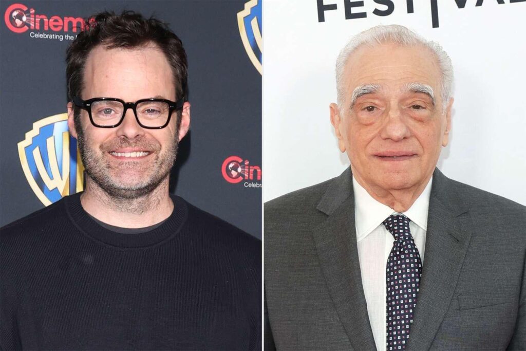 Bill Hader erinnerte sich, dass er aus Martin Scorseses SNL-Ankleidezimmer herausgezogen wurde: "Was zum Teufel-hat mit mir falsch gemacht?"