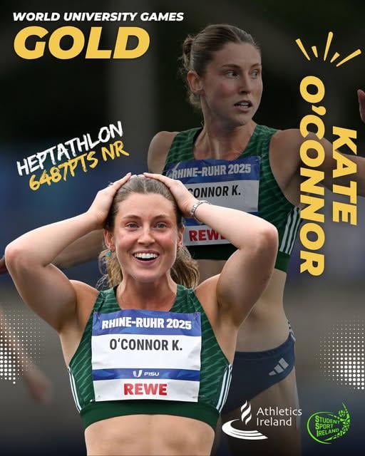 Gold für Kate