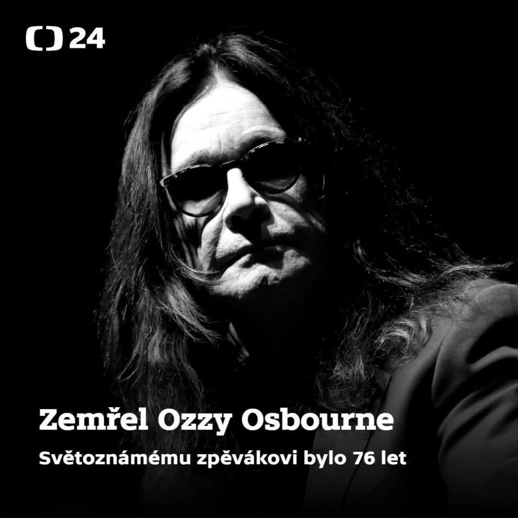 Im Alter von 76 Jahren starb der britische Sänger Ozzy Osbourne.