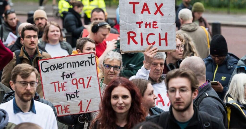 Die Mehrheit der Briten unterstützt Vermögenssteuer auf Super Rich