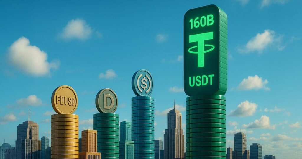Tether hat zusätzliche 2 Milliarden US-Dollar in USDT geprägt und das Gesamtangebot auf einen rekordverdächtigen 160 Milliarden US-Dollar geeignet … Tether hat zusätzliche 2 Milliarden US-Dollar in USDT geprägt und das Gesamtangebot auf einen rekordverdächtigen 160 Milliarden US-Dollar geeignet ...