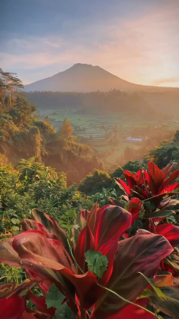 Mount Aagung, Indonesien