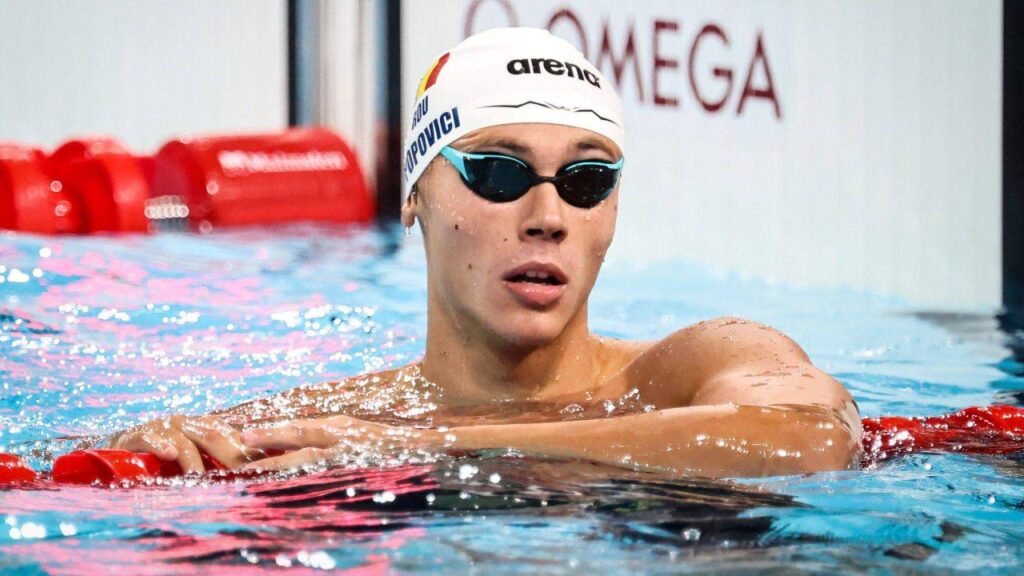 David Popovici gewann das World Gold mit 200 m kostenlos