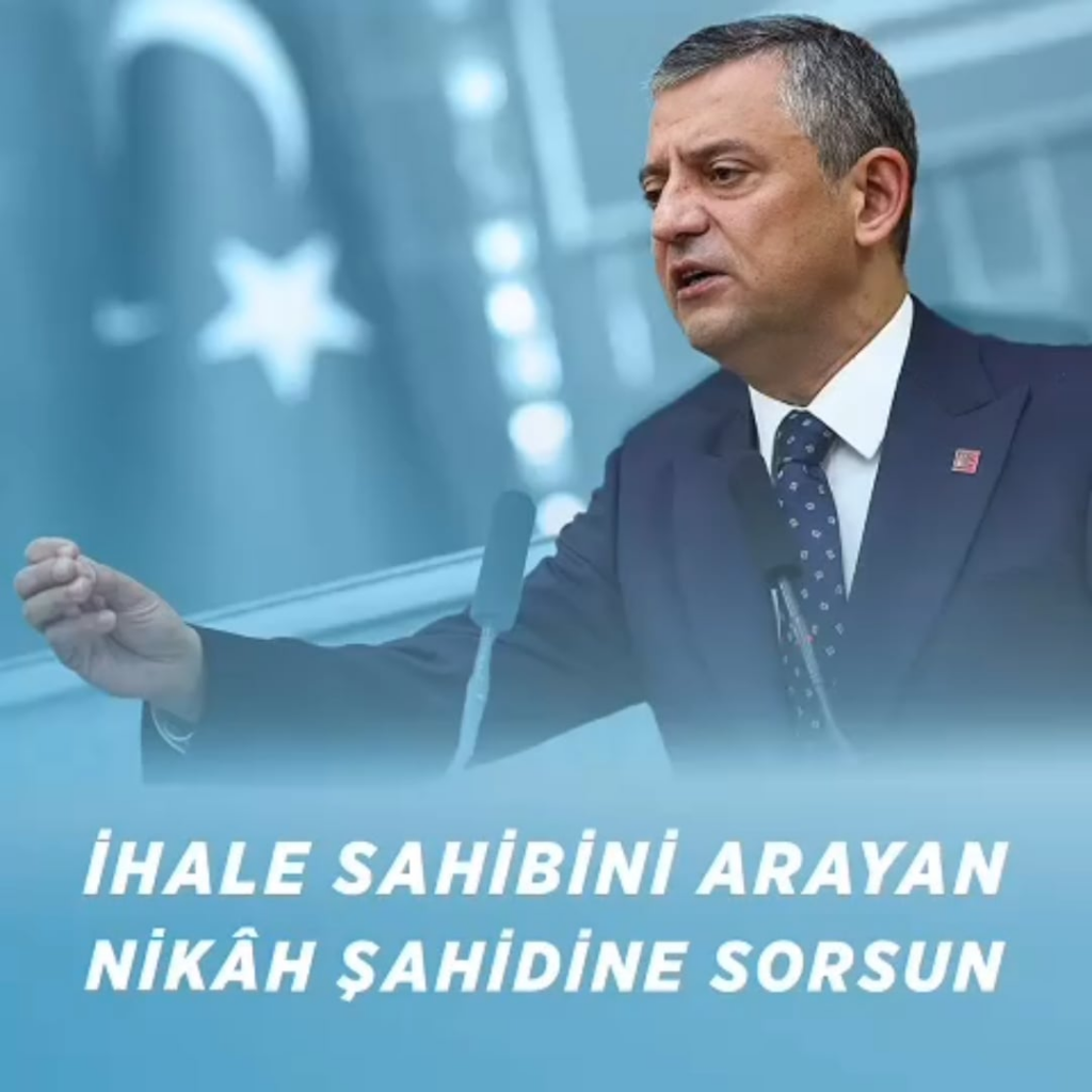 Die AKP -Tasche erfand das Tender