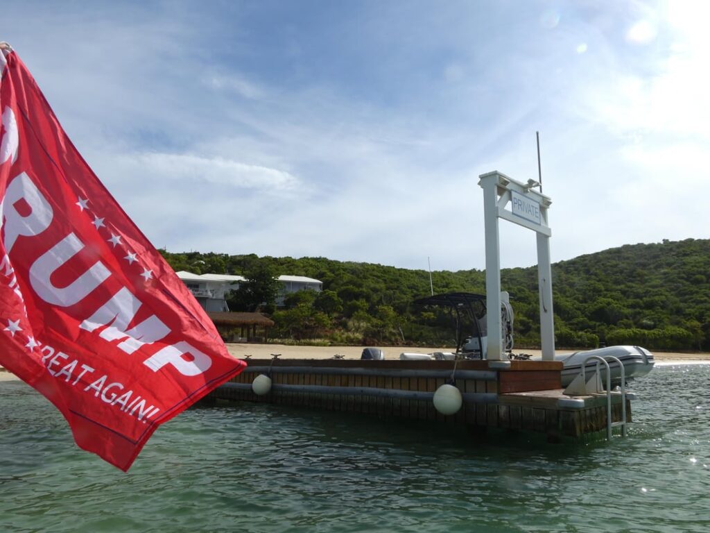 Epstein Island Drohnenfotos