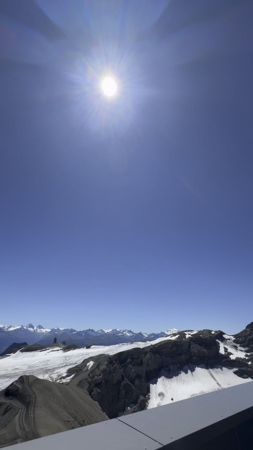 Gletscher 3000, Dachansicht 🇨🇭