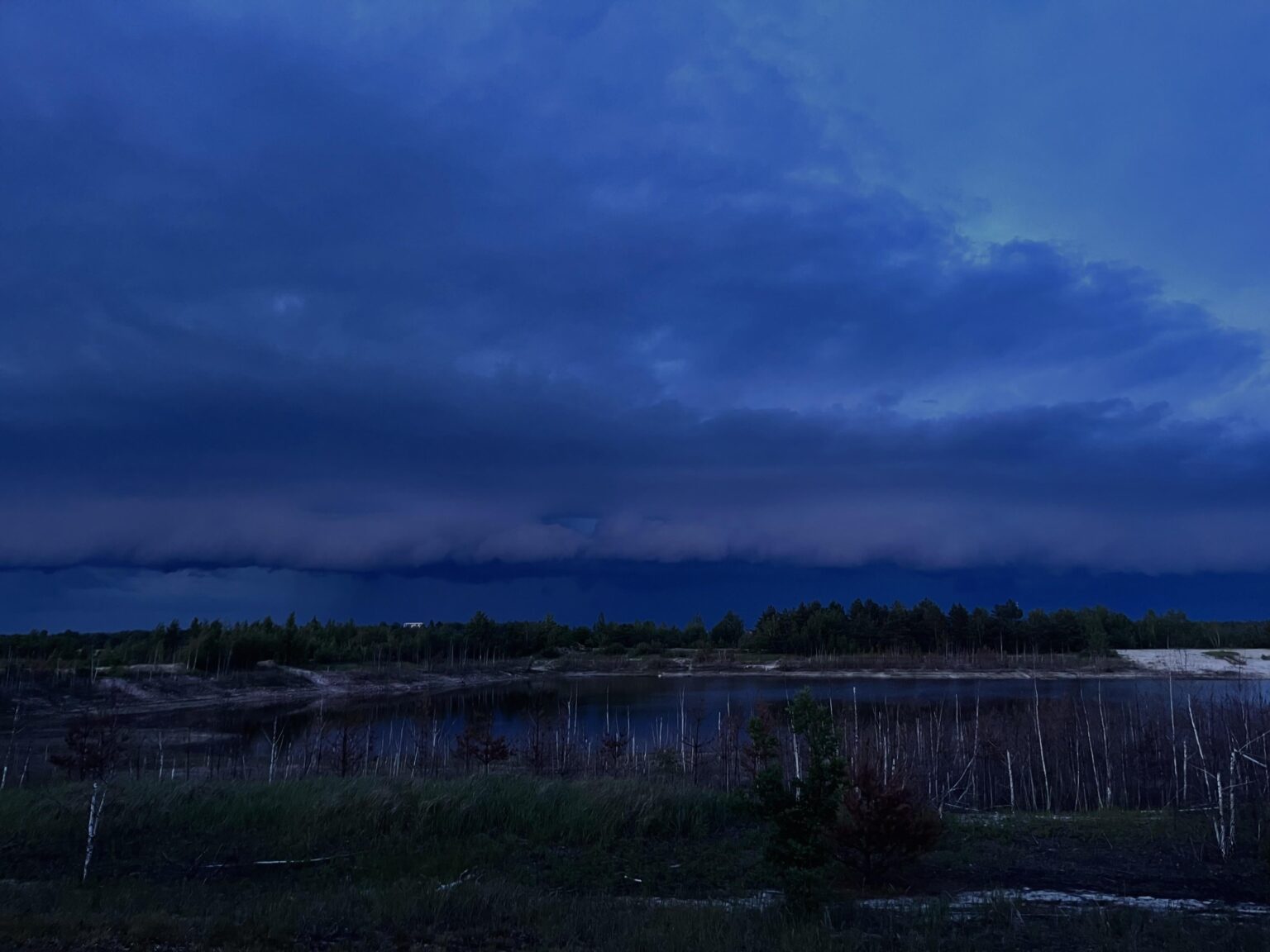 Der Himmel vor einem Gewitter, Ukraine