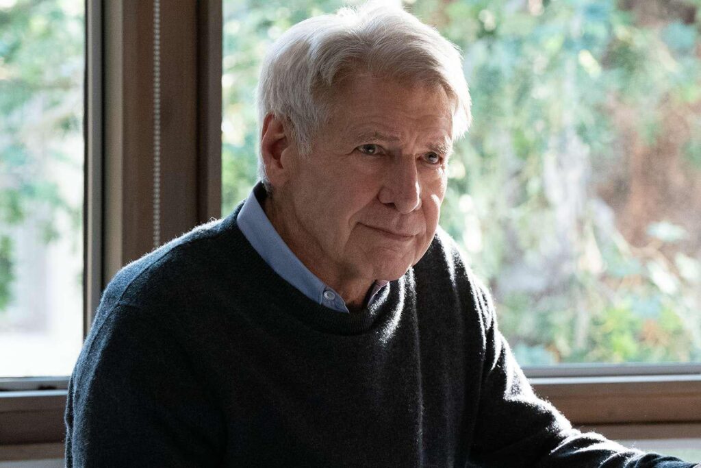 Harrison Ford hält eine emotionale Rede am schrumpfenden Set als Dreharbeiten in der dritten Staffel.