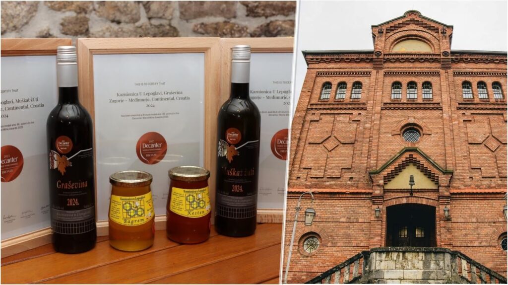 Foto - Lepoglava Penitentiary in diesem Jahr und dieses Jahr haben Preise für Wein und Honig ausgezeichnet