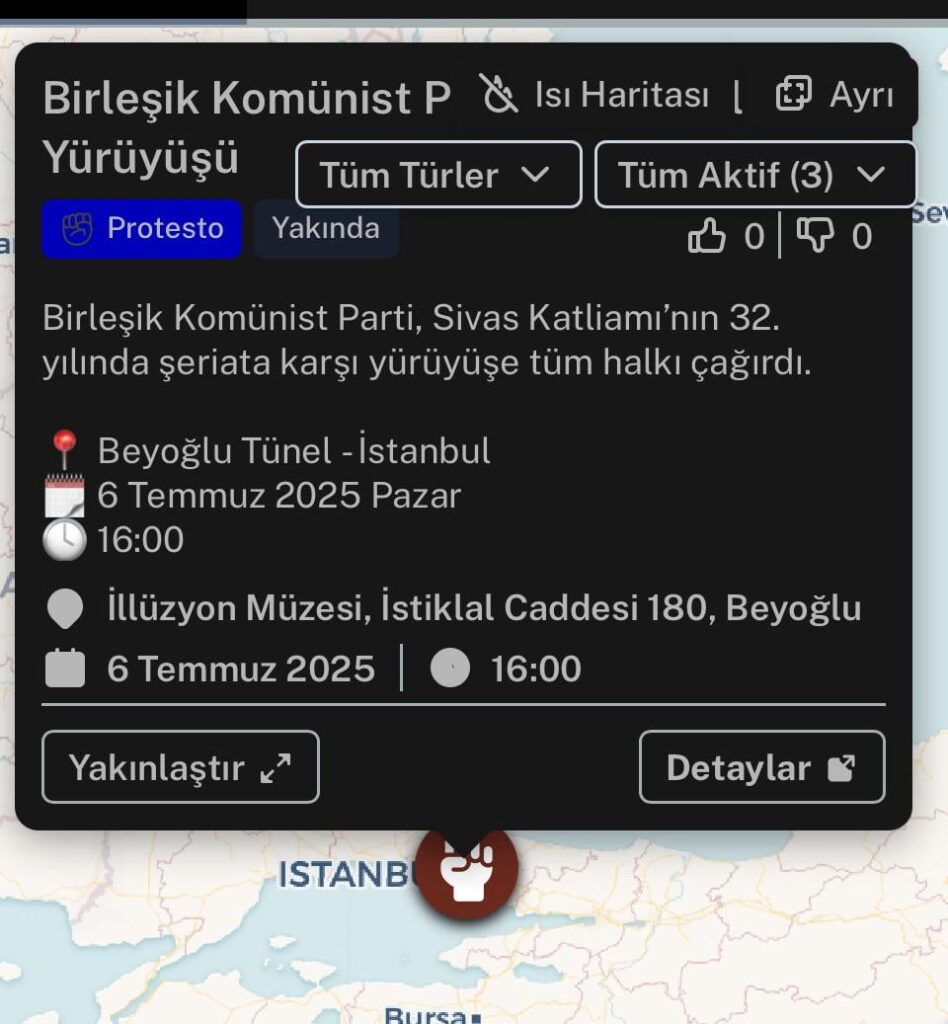 Freunde. Warten wir auf den CHP? Ob BKP- oder Canary Lovers Association … Ist es nicht mehr erforderlich, an diesem Marsch teilzunehmen? Wirst du nicht gehen, weil türkische und nationalistische Freunde Kommunisten organisieren? Freunde. Warten wir auf den CHP? Ob BKP- oder Canary Lovers Association ... Ist es nicht mehr erforderlich, an diesem Marsch teilzunehmen? Wirst du nicht gehen, weil türkische und nationalistische Freunde Kommunisten organisieren?
