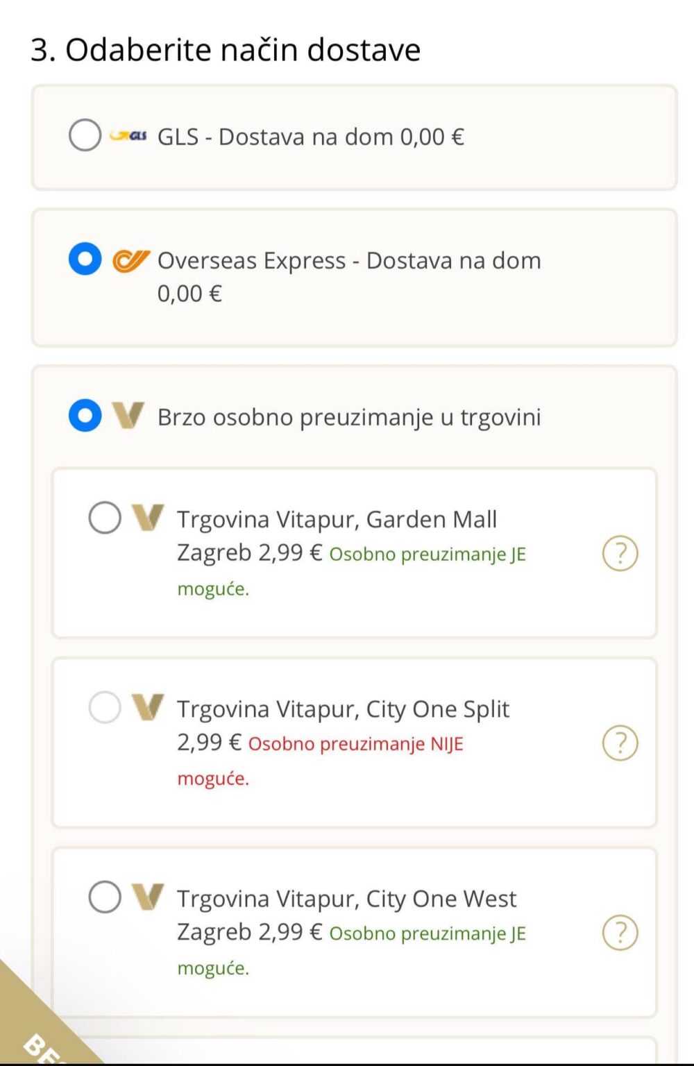 Vitapur berechnet bei Online -Einkäufen einen persönlichen Download bei Filialen Vitapur berechnet bei Online -Einkäufen einen persönlichen Download bei Filialen