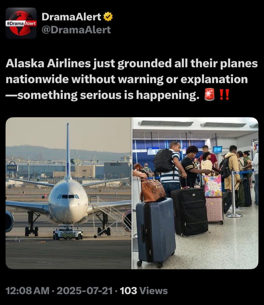 Alaska Airlines hat gerade alle Flüge weltweit geerdet. Wofür könnte das möglicherweise sein?