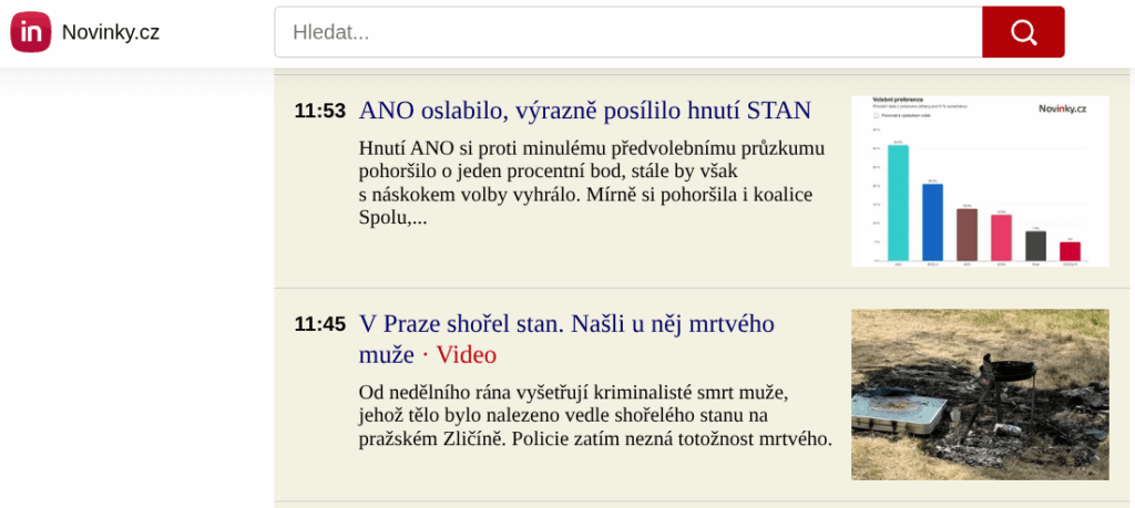 Novinky.cz moment