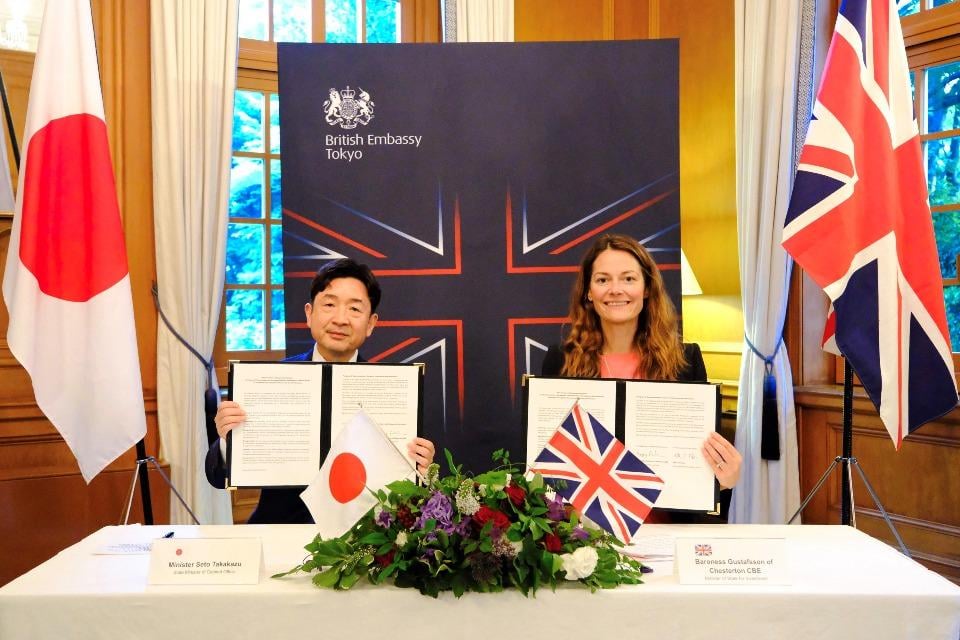 Großbritannien und Japan unterzeichnen Investitionspartnerschaft, um das Wirtschaftswachstum voranzutreiben