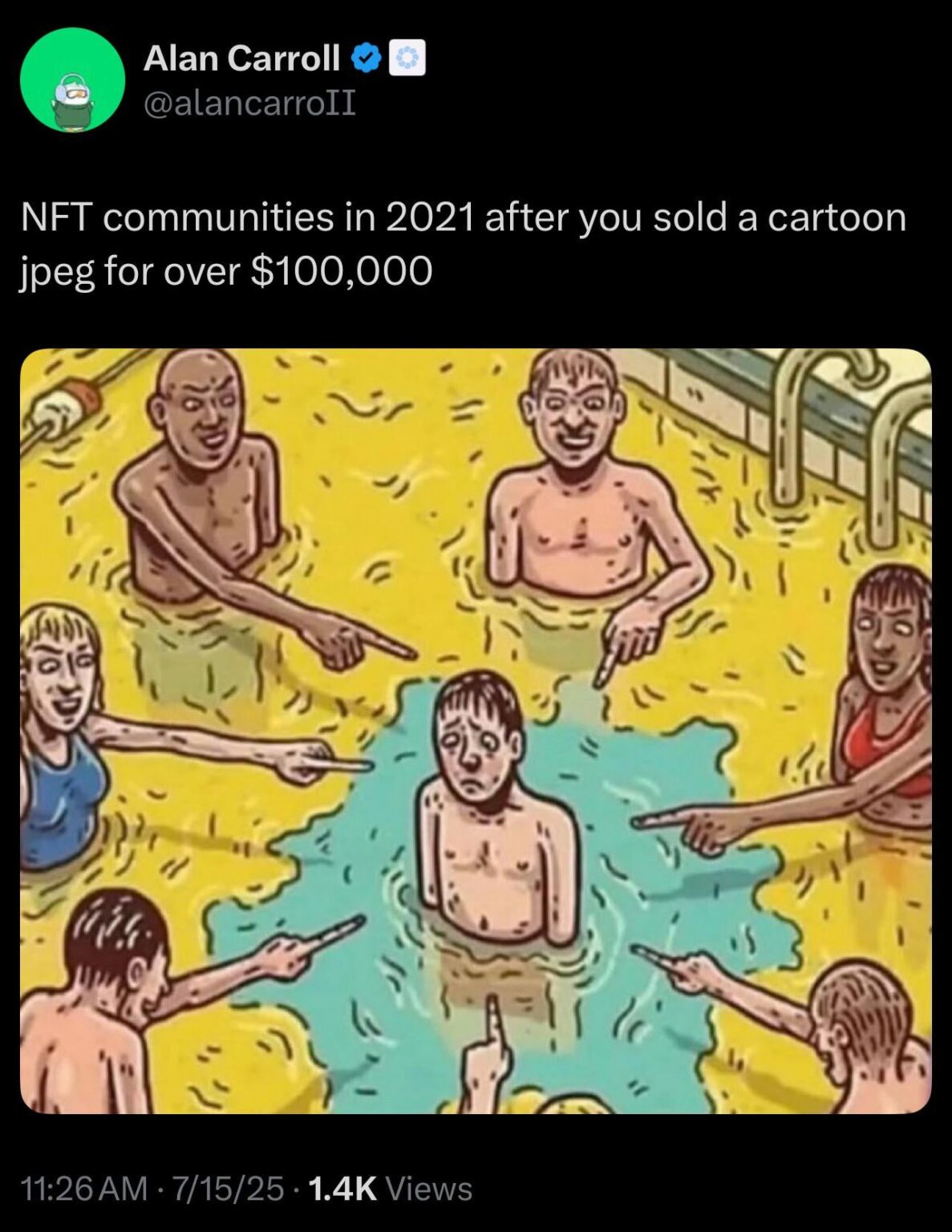 Niemals Gewinn nehmen