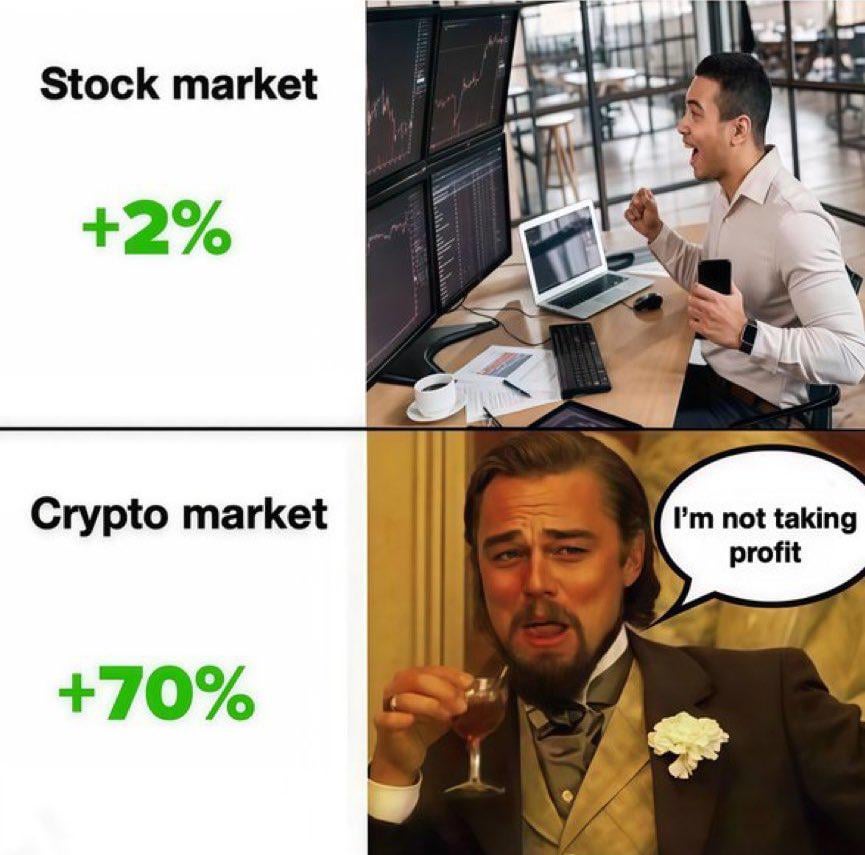 Wen Gier sagt Hodl für Ruhm ...