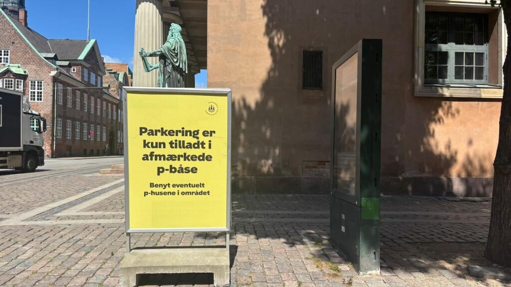 Autofahrer parken immer noch illegal im Herzen von Kopenhagen