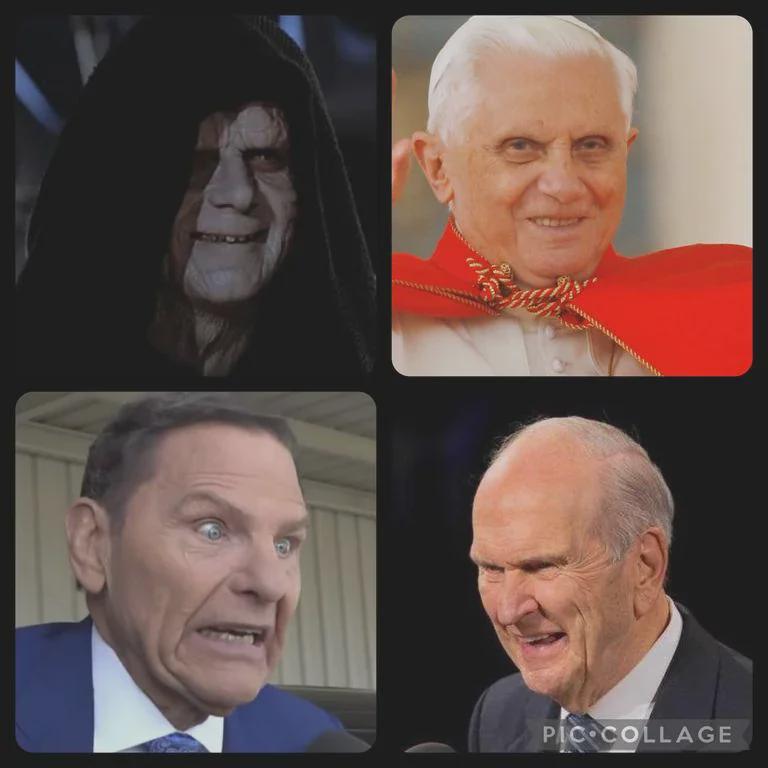 Warum sehen religiöse Führer reptilisch aus?