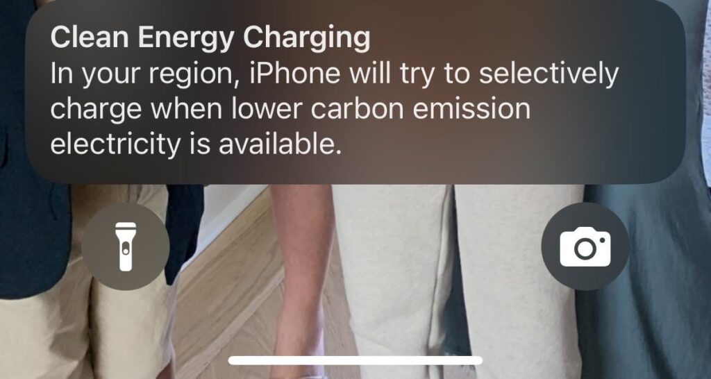 Einfach mein iPhone angeschlossen, um dies zu sehen! 🤦‍eitung