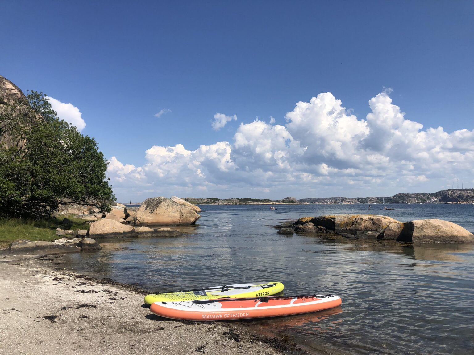 SUP in Ramsviklandet. Schweden 🏄 ol