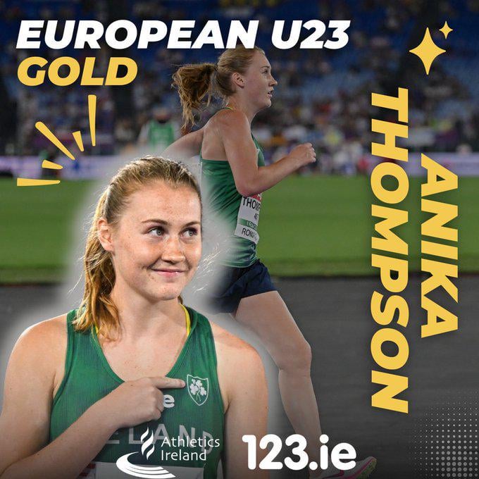 Anika Thompson 10.000 m Gold in 32: 31,47