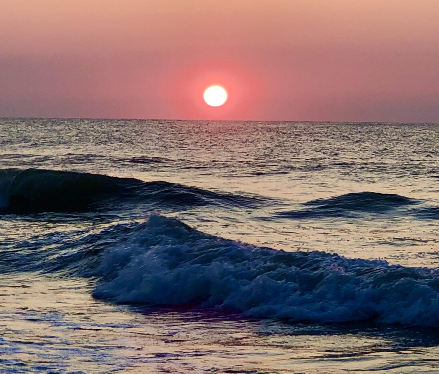 Dein Moment von Zen. Long Beach Island NJ Sonnenuntergang