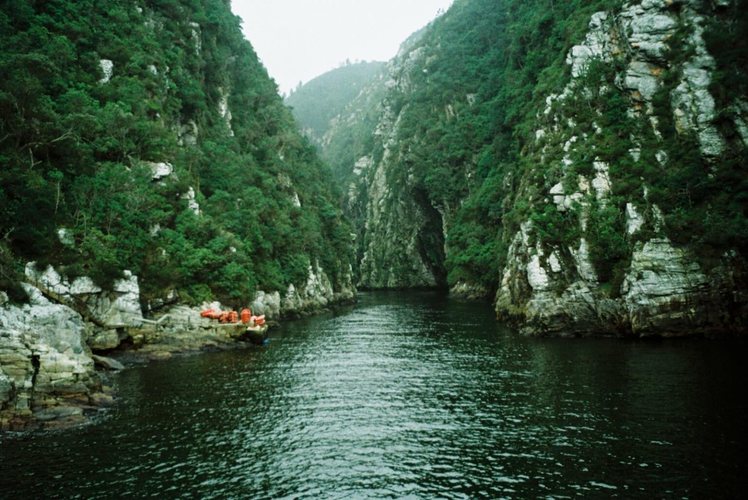 Tsitsikamma Nationalpark in der Filmkamera der alten Schule