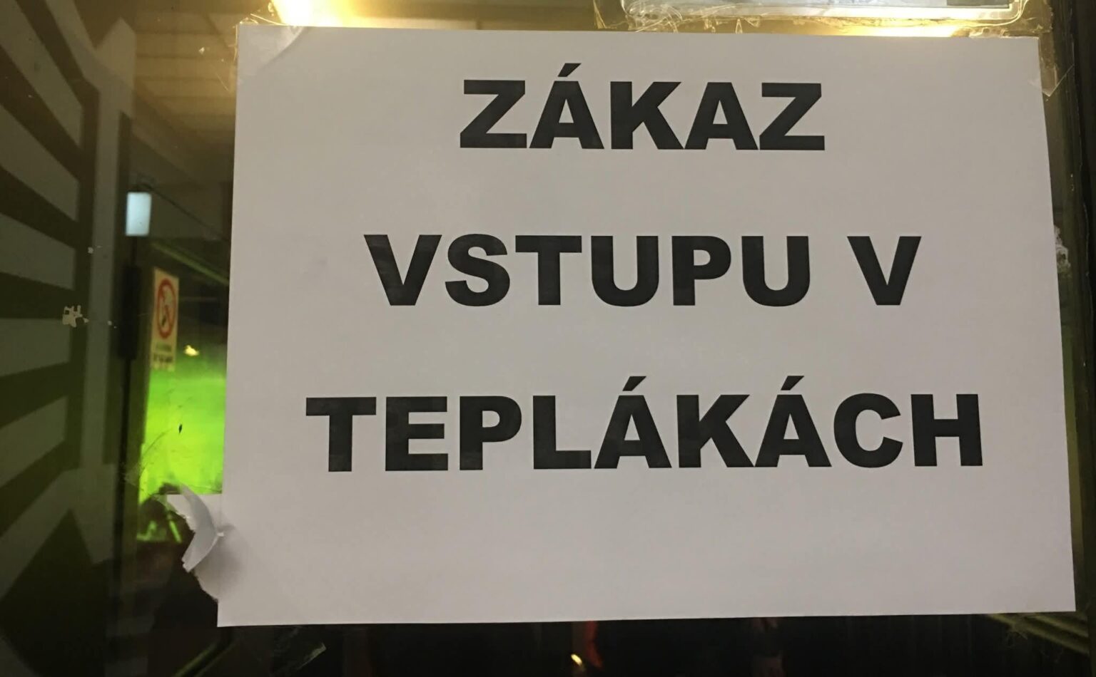 Was haben die Leute gegen Trainingsanzug?