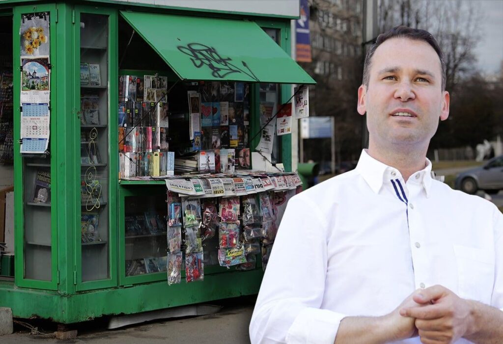 Robert Negoițț schließt die Zeitungskioske in Sektor 3: "Meiner Meinung nach wird keine gedruckte Presse benötigt."