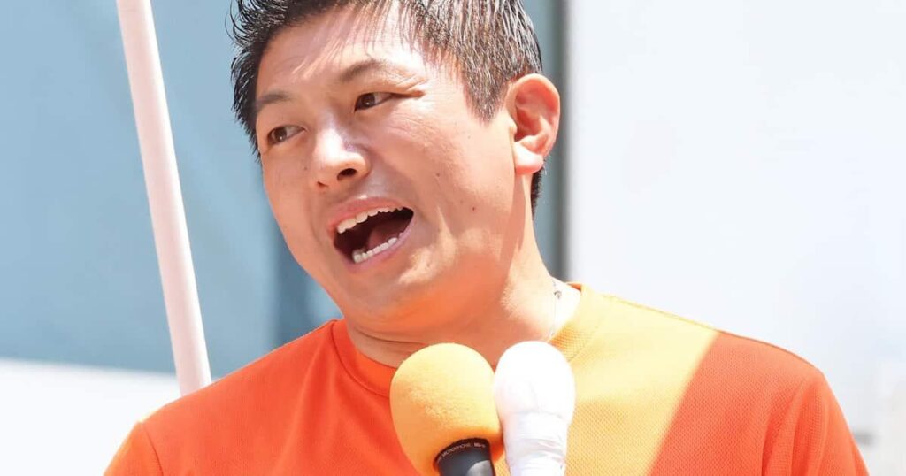 „Wir kämpfen gegen Anti-Japaner“, sagt Kamiya, ein Ratsmitglied, das 20 Sitze anstrebt "Wir kämpfen gegen Anti-Japaner", sagt Kamiya, ein Ratsmitglied, das 20 Sitze anstrebt