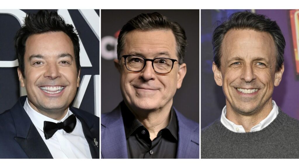 Stephen Colbert bekommt Solidarität von Mitnachtungsläufern nach Absagungsnachrichten